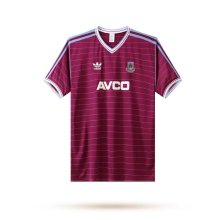 Retro West Ham Away 1:1 Quality Soccer Jersey  1986