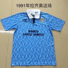 Retro  Lazio Home 1:1 Quality Soccer Jersey  1991