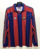 Retro Barcelona Stadium  Long Sleeve 1:1 Quality Soccer Jersey  1996-1997