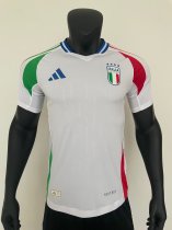 Italy Away  Player  1:1 Quality Soccer Jersey   24-25