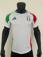 Italy Away  Player  1:1 Quality Soccer Jersey   24-25