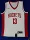 NBA Rockets 13 new season white