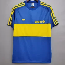 Retro Boca Juniors Home Fans 1:1 Quality Soccer Jersey  1981