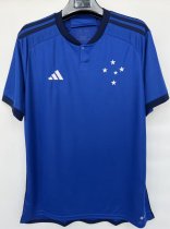 Cruzeiro Home  Blue Fans  1:1 Quality Soccer Jersey   23-24
