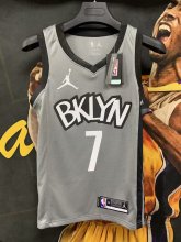 NBA Nets grey Durant No.7  1:1