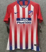 Retro Atletico Madrid Home 1:1 Quality Soccer Jersey   2018-2019