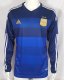 Retro  Argentina Away Long Sleeve  1:1 Quality Soccer Jersey   2014