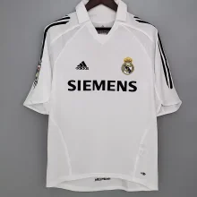 Retro Real Madrid Home 1:1 Quality Soccer Jersey  2005-2006