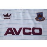 Retro West Ham Home  1:1 Quality Soccer Jersey  1986
