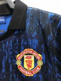 Retro Manchester United Away 1:1 Quality Soccer Jersey  1993