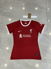 Liverpool Home  Women  1:1 Quality Soccer Jersey   23-24