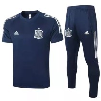 Spain Blue Training Tracksuit 2020