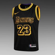 NBA Laker black James No.23 1:1