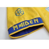Retro Iron Maiden West Ham Yellow     1:1 Quality Soccer Jersey   2008