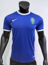 Retro Brazil Away  1:1 Quality Soccer Jersey  2006