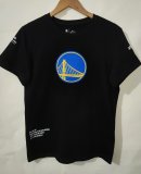 NBA Warriors Hot pressing black T-shirt 1:1