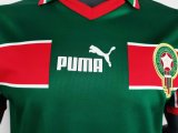 Retro Morocco Home  1:1 Quality Soccer Jersey  1998