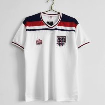 Retro England Home 1:1 Quality Soccer Jersey  1982