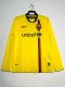 Retro Barcelona  Away Long Sleeve   1:1 Quality Soccer Jersey    2008-2009