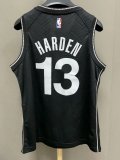 NBA Nets home  Harden No.13 1:1 new season