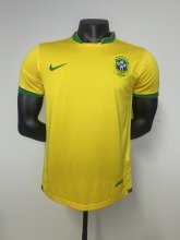 Retro Brazil Home  1:1 Quality Soccer Jersey  2006