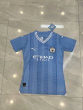Manchester City Home  Women  1:1 Quality Soccer Jersey   23-24
