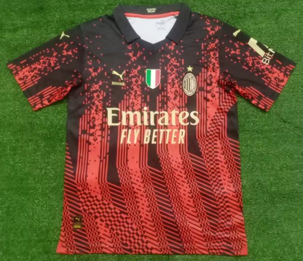 AC Milan AC Special Edition Red  Fans  1:1 Quality Soccer Jersey  23-24