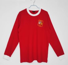 Retro Manchester United Home Long Sleeve 1:1 Quality Soccer Jersey  1963