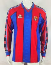 Retro Barcelona Stadium  Long Sleeve 1:1 Quality Soccer Jersey  1995-1997