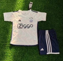 AJAX  Away  Kids 1:1 Quality Soccer Jersey   23-24