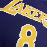 NBA Laker crew neck retro purple 8 Kubi  with chip  1:1