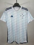 Cruzeiro   Away  Fans 1:1 Quality Soccer Jersey   23-24