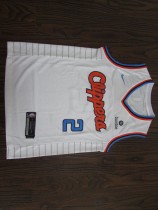 NBA New clipper City 2 corwai Leonard white