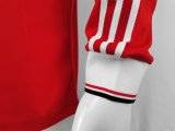 Retro 1983 Manchester United Home Long Sleeve 1:1 Quality Soccer Jersey