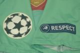 Retro Barcelona Away Green  1:1 Quality Soccer Jersey   2010-2011