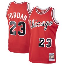 NBA Mitchell & Ness bull 23 Vintage Red