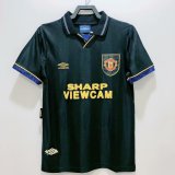 Retro Manchester United  away 1:1 Quality Soccer Jersey  1993-1995