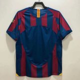 Retro Barcelona Home  Champions League 1：1 (带小英文) 2005-2006