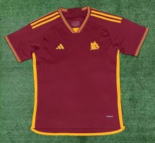 Roma Home Fans 1:1 Quality Soccer Jersey  23-24