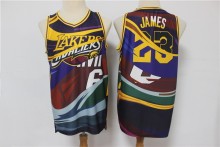 NBA Lakers James' team mix