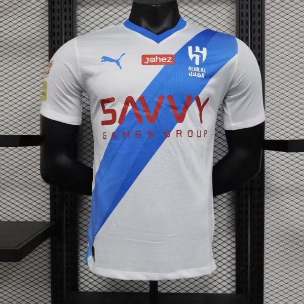 Al Hilal SFC Away  Player 1:1 Quality Soccer Jersey   23-24