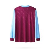 Retro West Ham Home  Long Sleeve    1:1 Quality Soccer Jersey  1995-1997