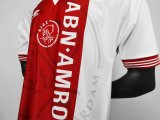 Retro Ajax Home 1:1 Quality Soccer Jersey  1995-1996