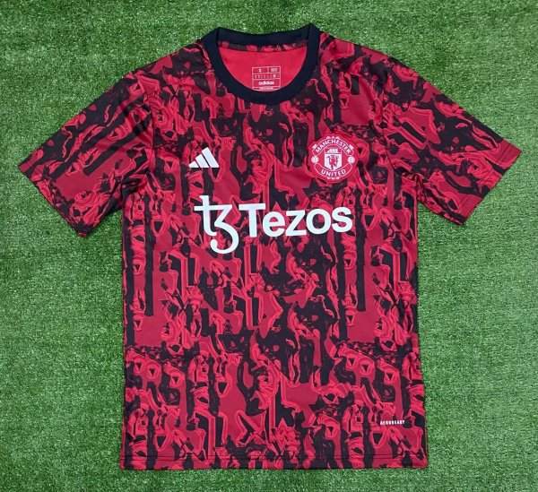 Manchester United Training clothing  Fans 1:1 Quality Soccer Jersey    23-24