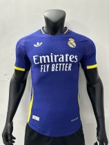 Real Madrid  blue  Player  1:1 Quality Soccer Jersey   24-25