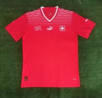 Switzerland Home Fans 1:1 Quality Soccer Jersey  22-23