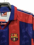 Retro Barcelona Stadium  Long Sleeve 1:1 Quality Soccer Jersey  1996-1997