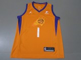 NBA New Suns #1 Booker orange