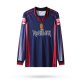 Retro Iron Maiden West Ham Home  Long Sleeve 1:1 Quality Soccer Jersey  1998
