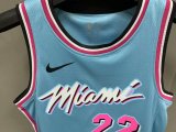 NBA  Heat  wathet Butler No. 22 1:1